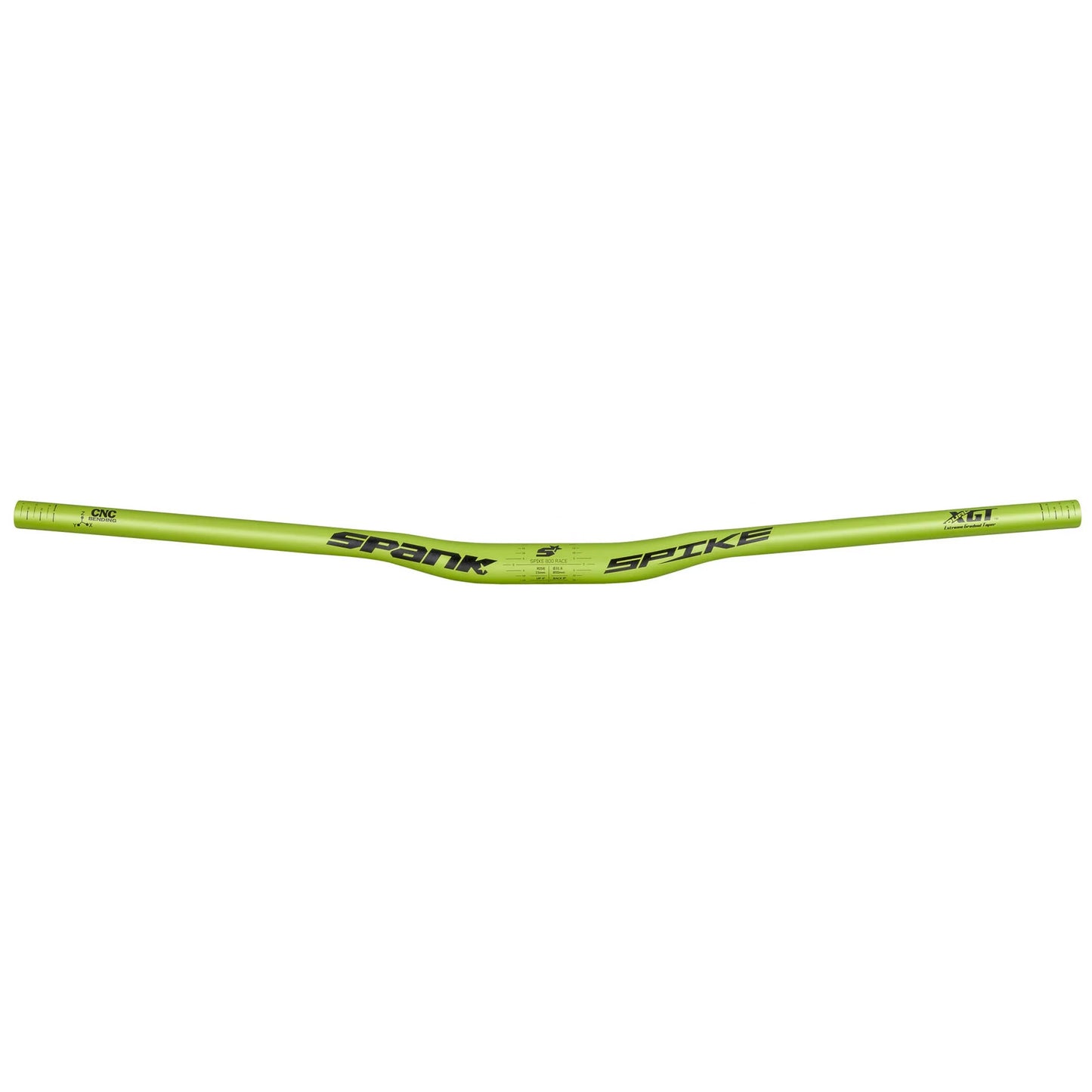 Manubrio SPANK SPIKE 800 RACE Rise 15mm 800mm Verde