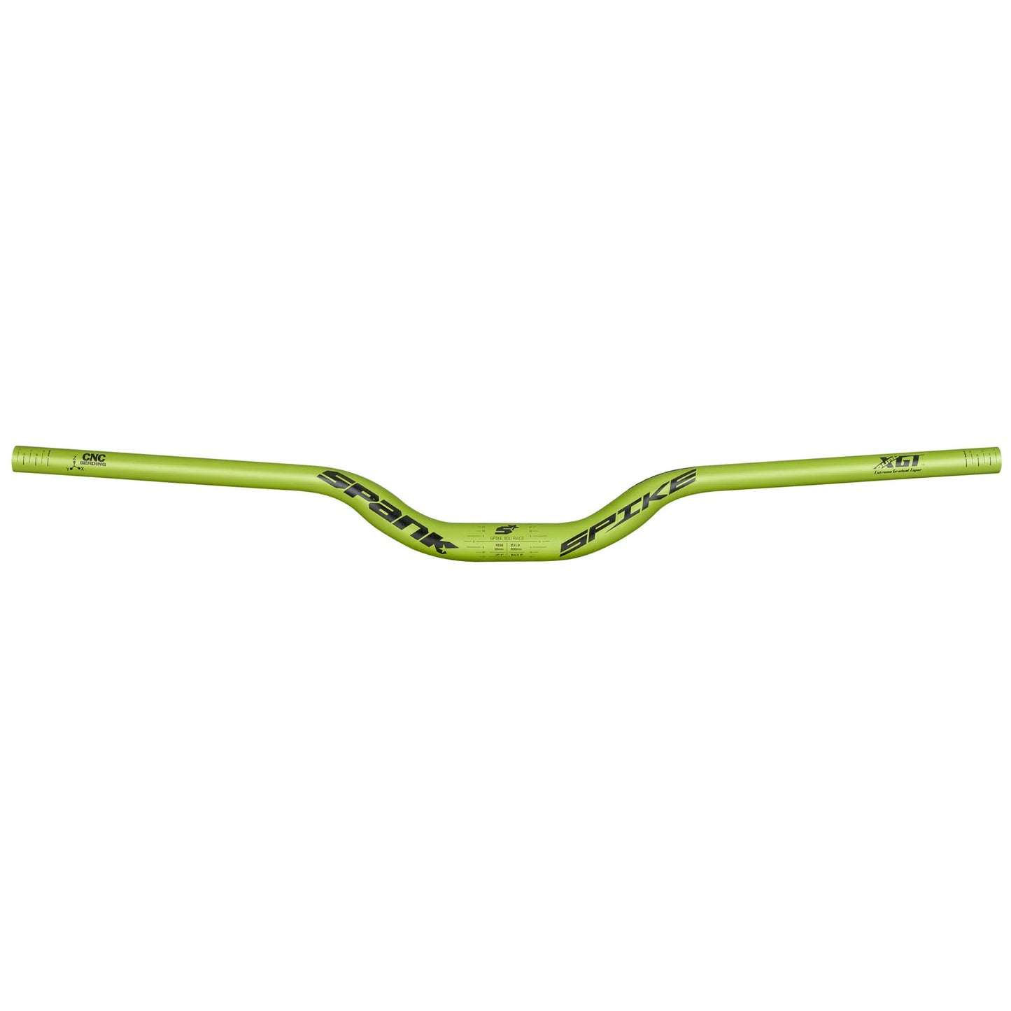 Manubrio SPANK SPIKE 800 RACE Rise 50mm 800mm Verde