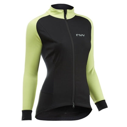 Giacca da donna NORTHWAVE RELOAD verde matcha/nera