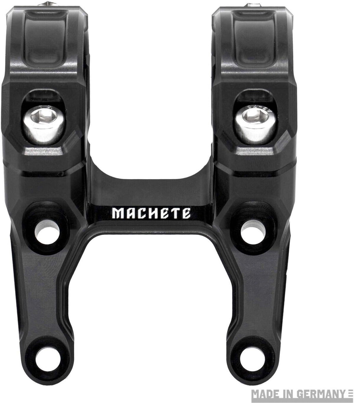 Attacco manubrio REVERSE MACHETE D-2 Enduro a montaggio diretto nero