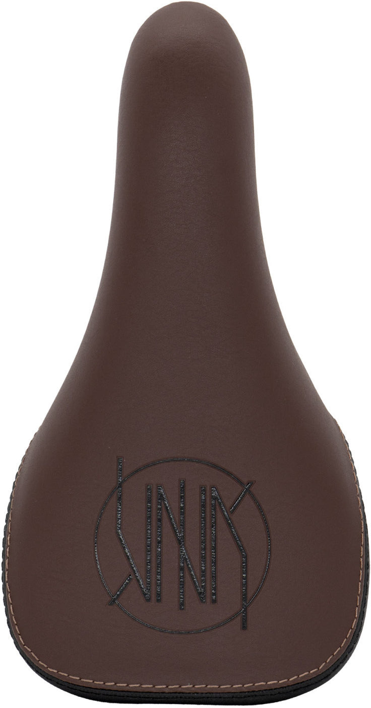 Sella REVERSE NICO VINK con binari in Cr-Mo marrone