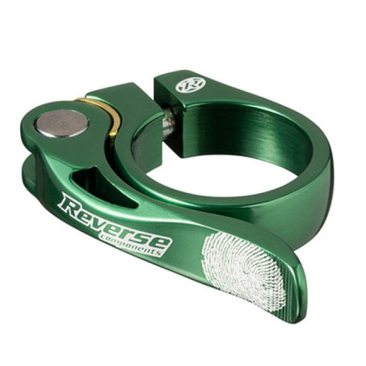 REVERSE COMPONENTS Morsetto per sella a sgancio rapido a lunga durata Verde