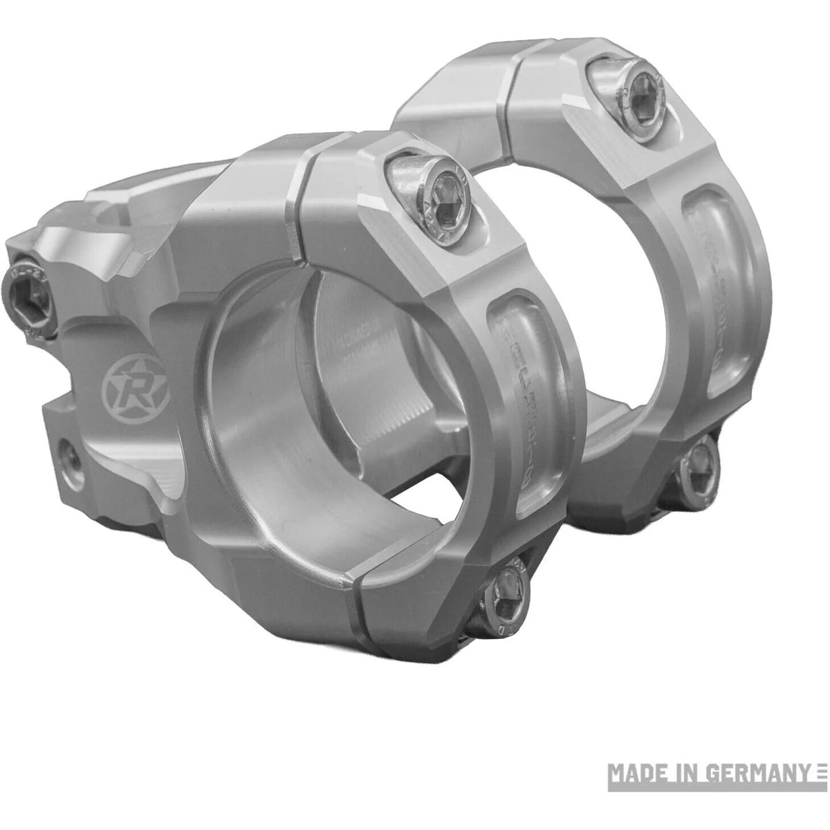 Attacco manubrio REVERSE MACHETE D-2 Enduro argento