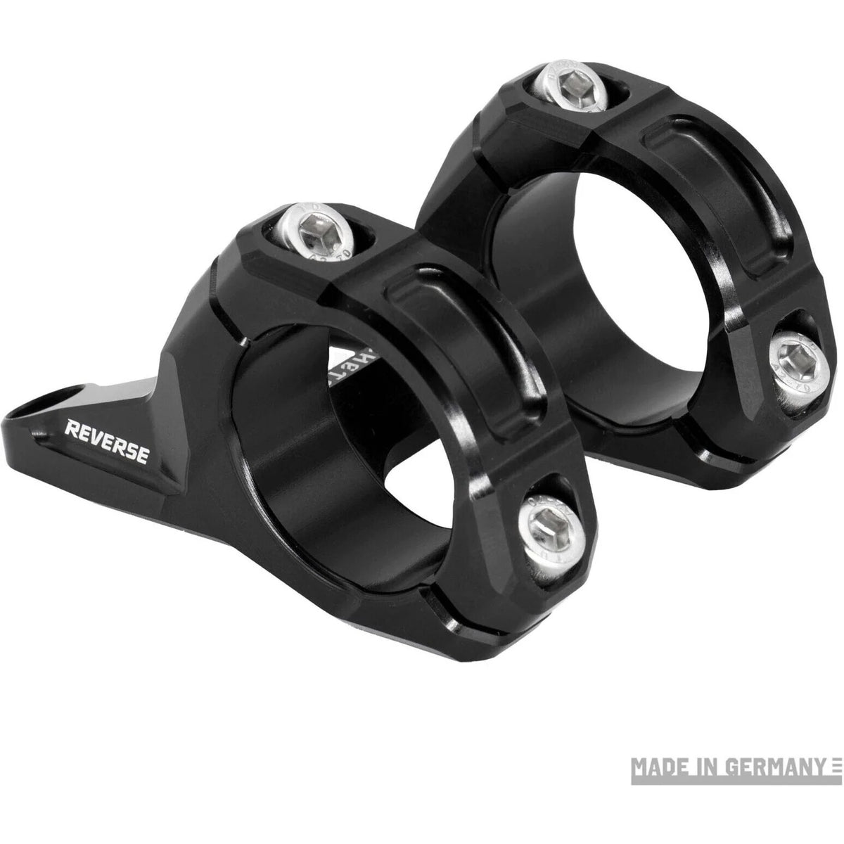 Attacco manubrio REVERSE MACHETE D-2 Enduro a montaggio diretto nero