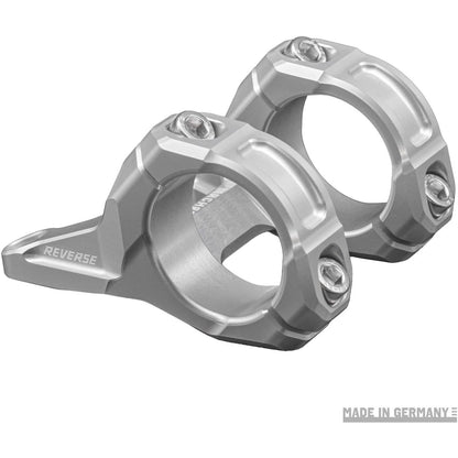 Attacco manubrio REVERSE MACHETE D-2 Enduro Direct Mount argento