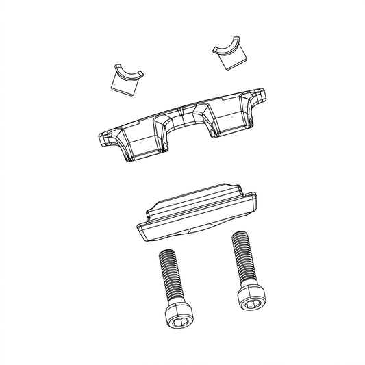 Kit collarino della testa per reggisella ROCKSHOX REVERB STEALTH C1 — illustrazione tecnica