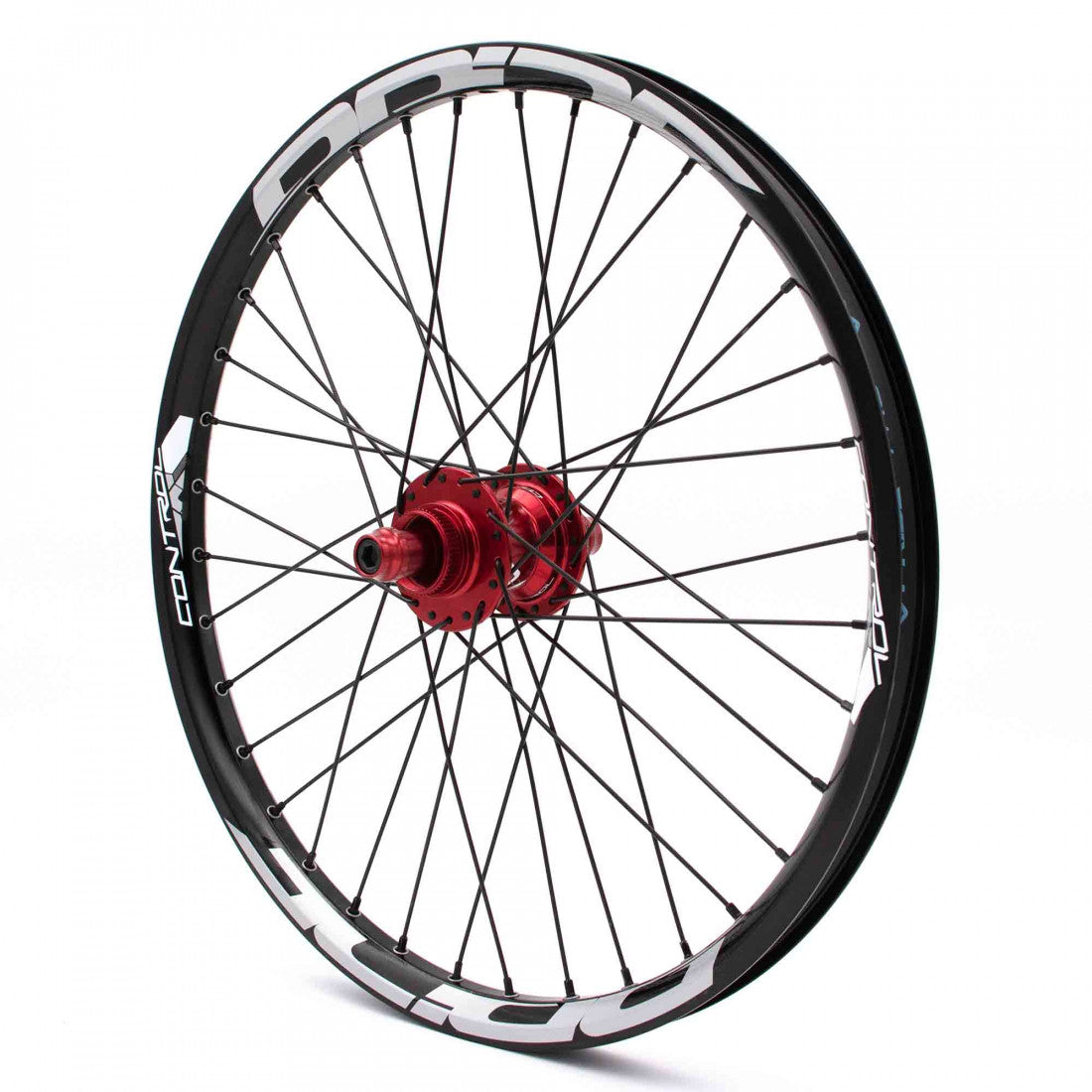 Coppia di Ruote PRIDE 20" (406mm) Control V1 Disc Assi 20/10mm Rosso
