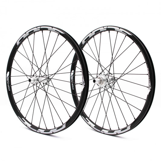 Coppia di Ruote PRIDE 20" (451mm) Control V2 Disc Assi 10/15mm Polish