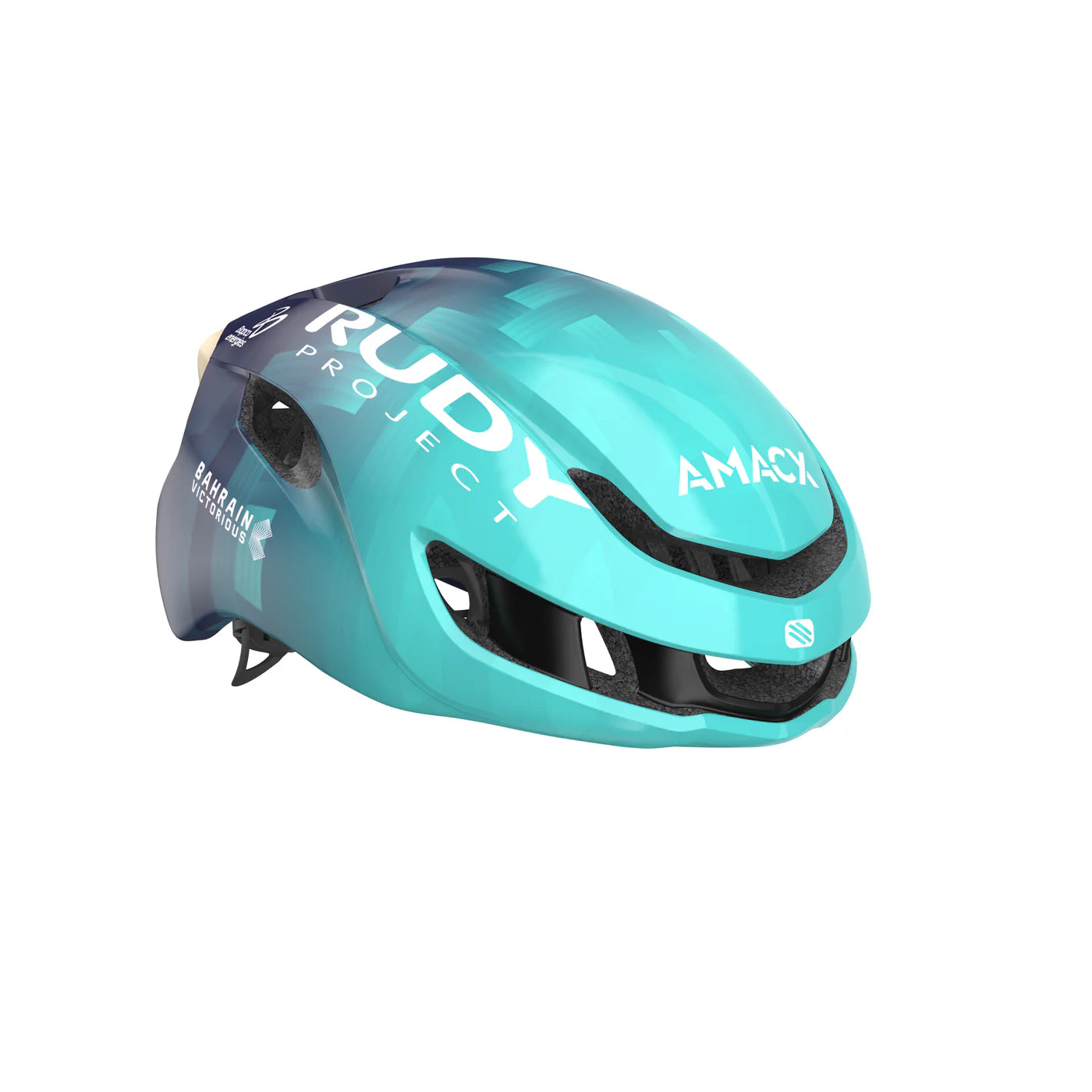 Casco da Strada RUDY PROJECT NYTRON TEAM BAHRAIN VICTORIOUS Turchese