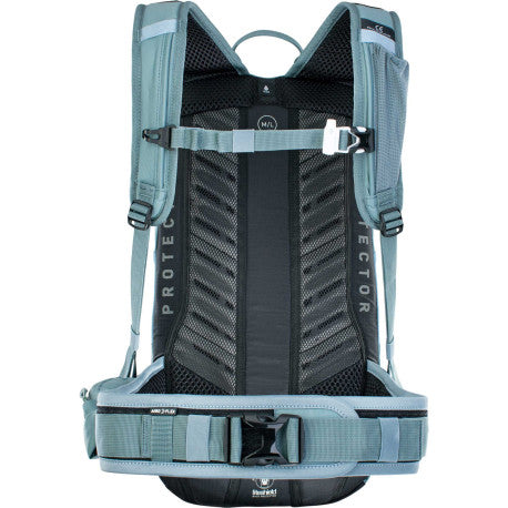 Zaino con protezione dorsale EVOC FR LITE RACE 10L blu