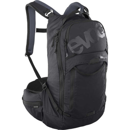 Zaino con Protezione Dorsale EVOC TRAIL PRO BLACKLINE 16 L Nero