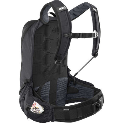 Zaino con Protezione Dorsale EVOC TRAIL PRO BLACKLINE 16 L Nero