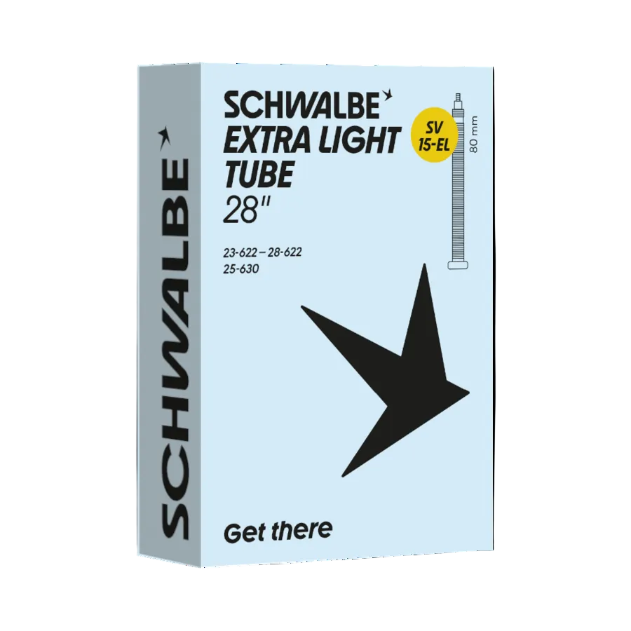 Camera d’aria SCHWALBE Extra Light SV15 EL 700x18/28c Presta