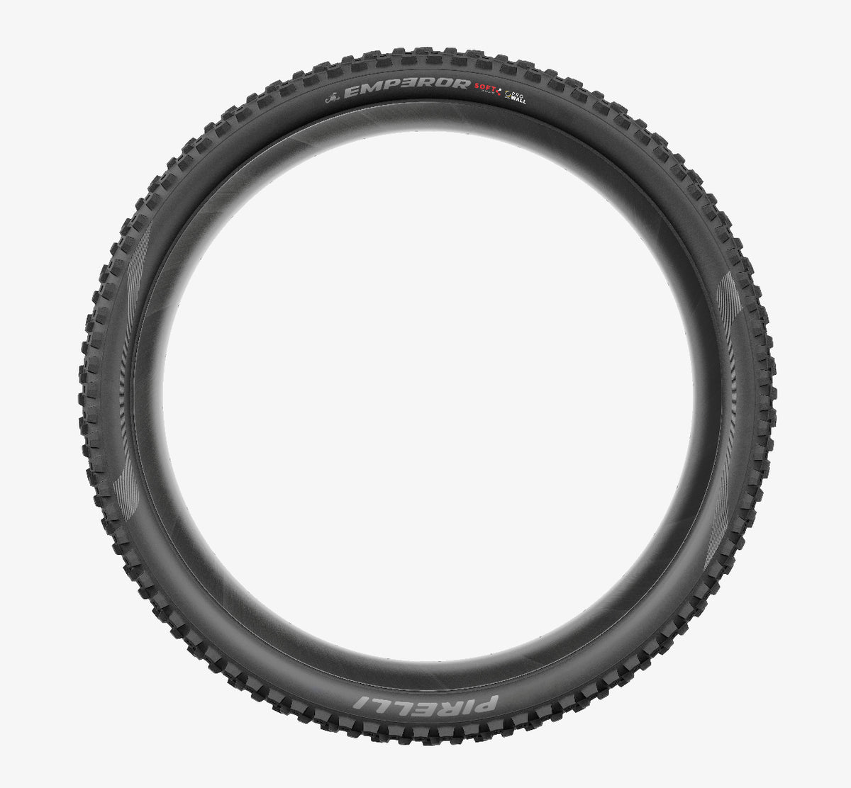 Copertone PIRELLI SCORPION EMPEROR 27.5x2.40 Medium ProWall Tubeless Ready a cerchietto pieghevole nero/argento