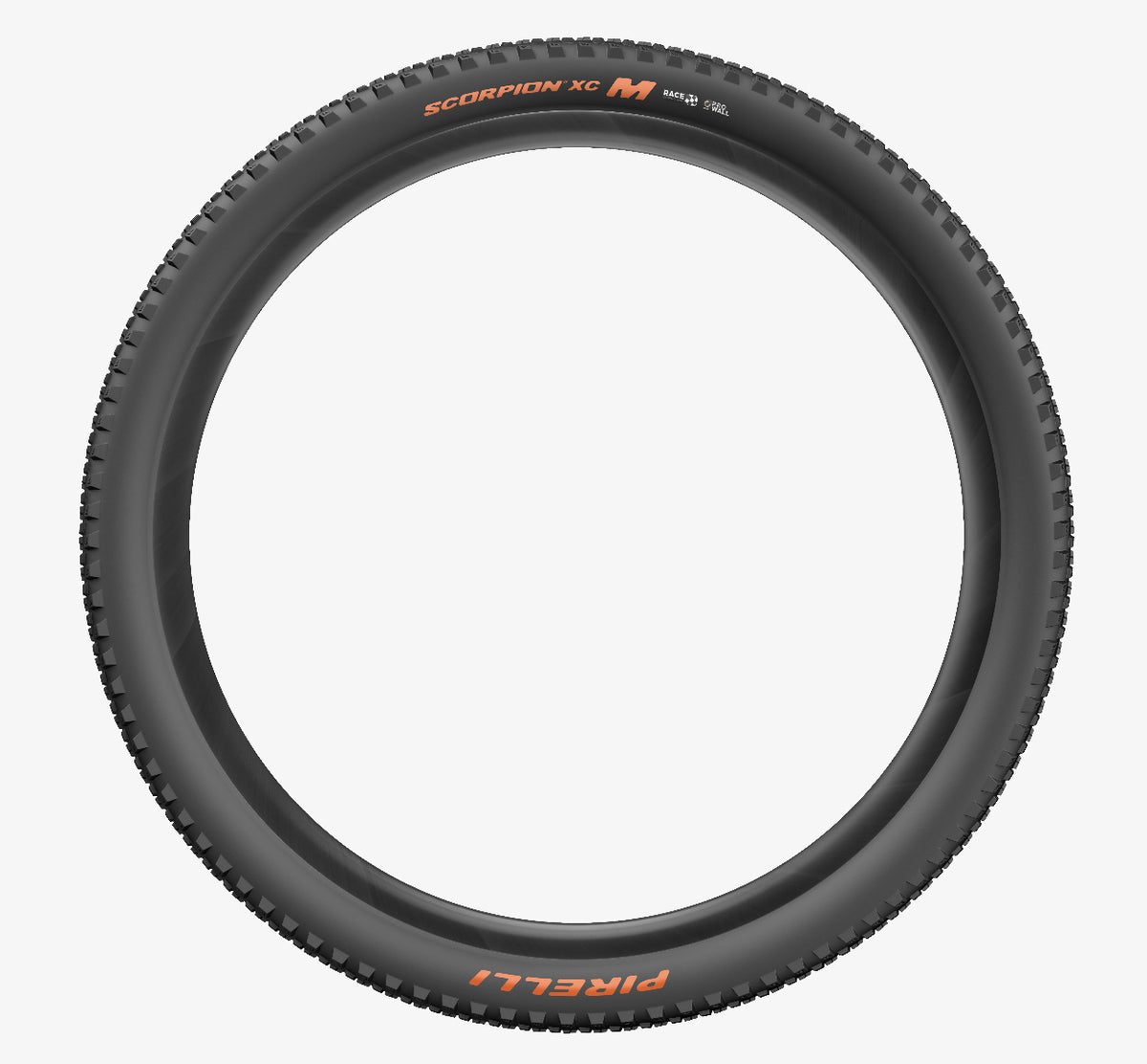 Pneumatico PIRELLI SCORPION RACE XC M ProWall 29x2.40 Tubeless Ready con cerchietto pieghevole Nero/Arancione