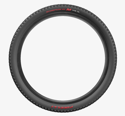 Copertone PIRELLI SCORPION RACE XC M ProWall 29x2.40 Tubeless Ready pieghevole nero/rosso
