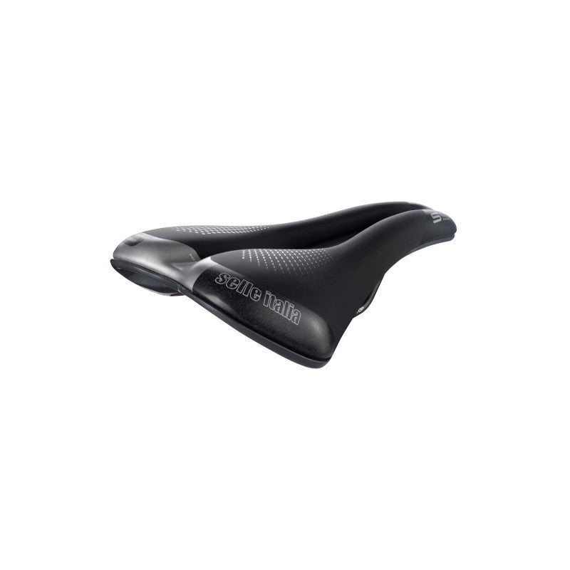 Sella SELLE ITALIA S 5 SUPERFLOW L con binari Fec, nera