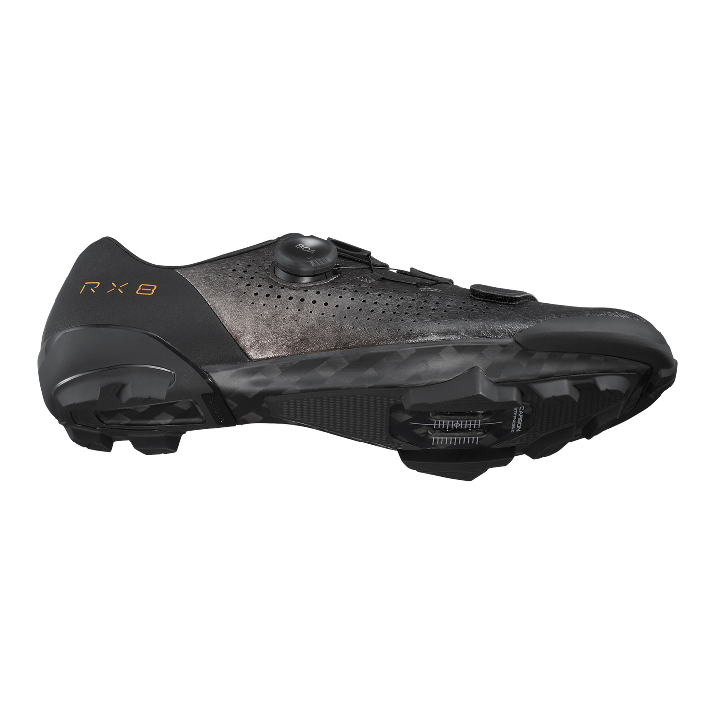 SHIMANO RX8 Scarpe da ghiaia Nero 2025