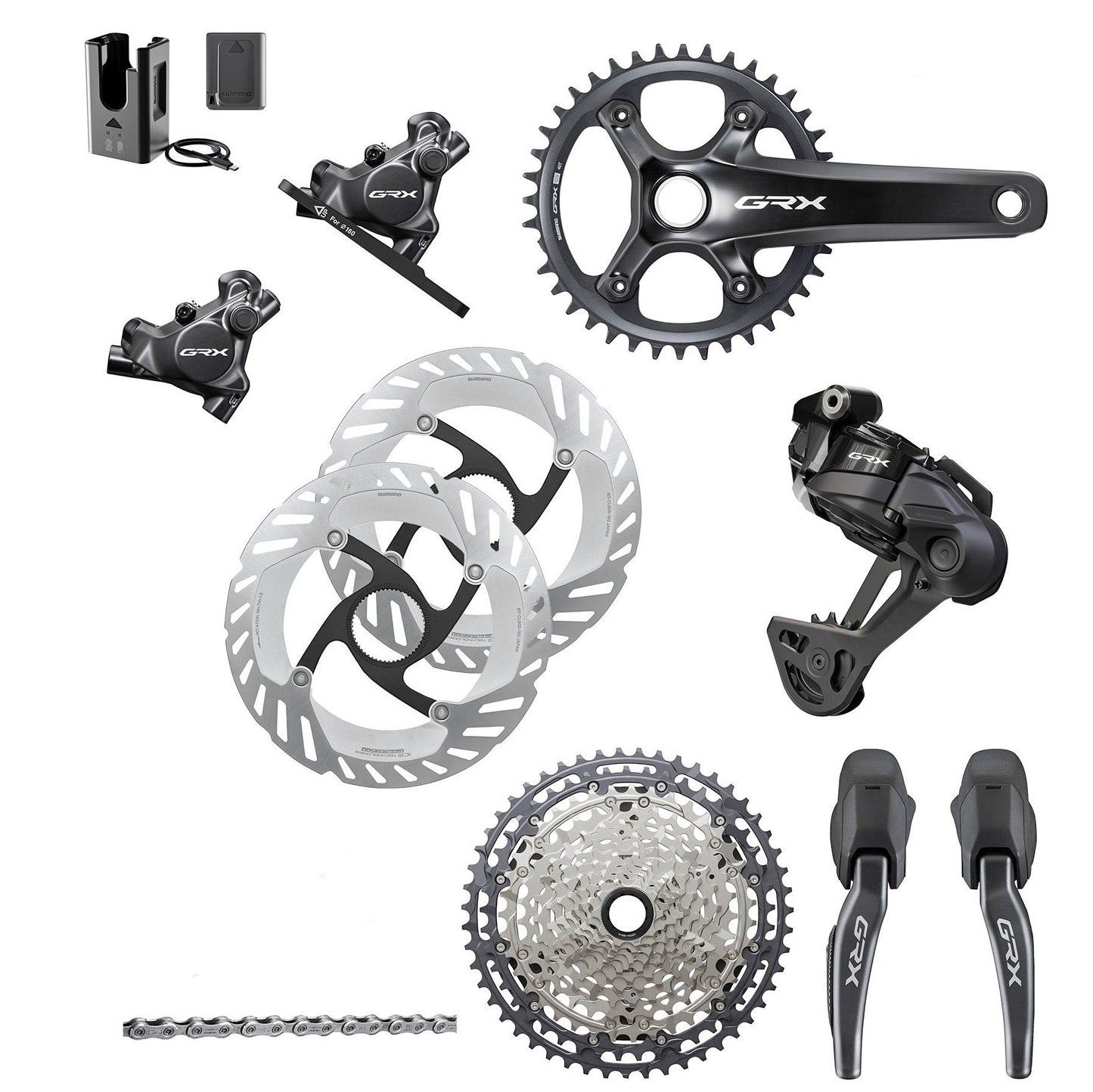 Gruppo SHIMANO GRX RX827 Di2 12V
