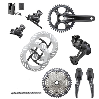 Gruppo SHIMANO GRX RX827 Di2 1x12V