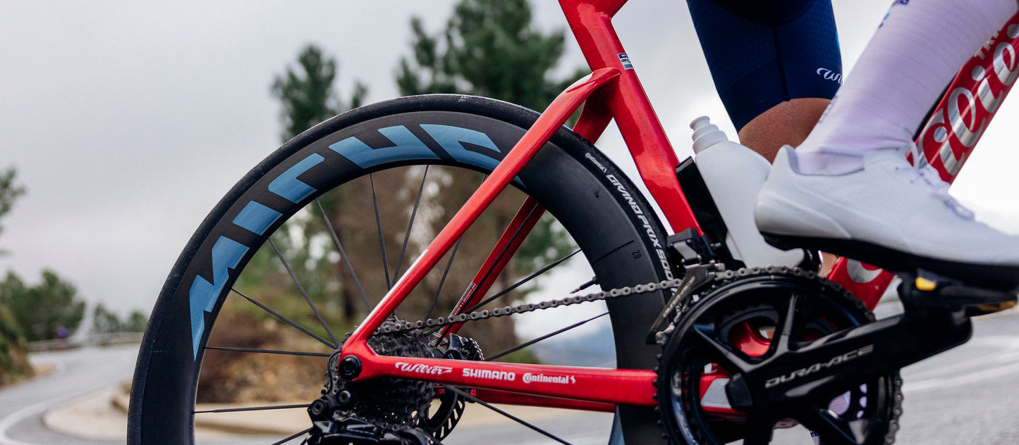 Coppia di ruote MICHE DEVA RD 52 Tubeless Ready (Center Lock) argento