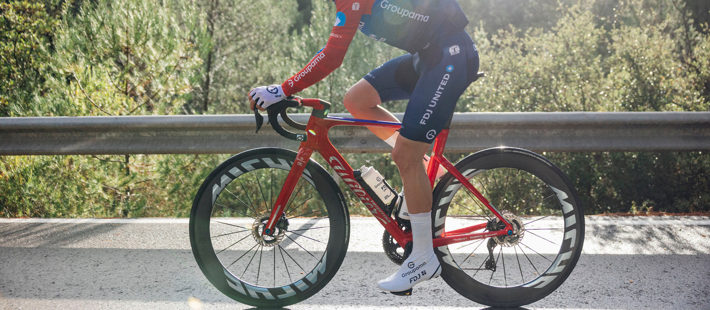 Coppia di ruote MICHE DEVA RD 52 Tubeless Ready (Center Lock) argento