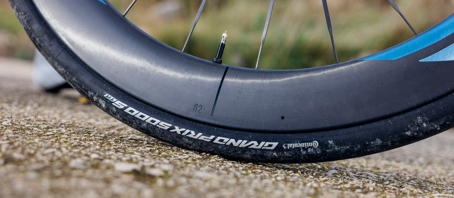 Coppia di ruote MICHE DEVA RD 52 Tubeless Ready (Center Lock) argento