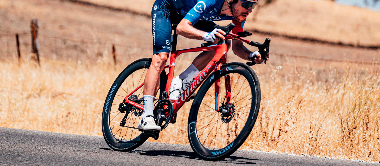 Coppia di ruote MICHE KLEOS RD DX50 Tubeless Ready (Center Lock) Team Edition