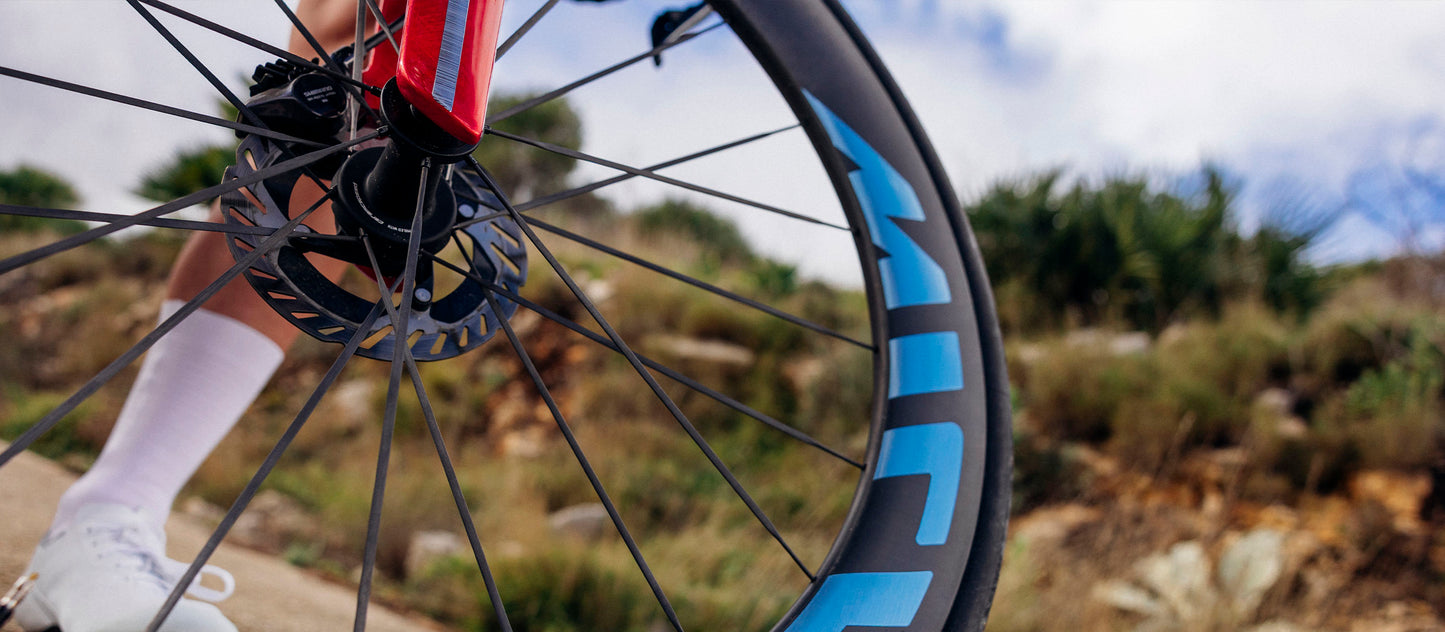 Coppia di ruote MICHE DEVA RD 52 Tubeless Ready (Center Lock) argento