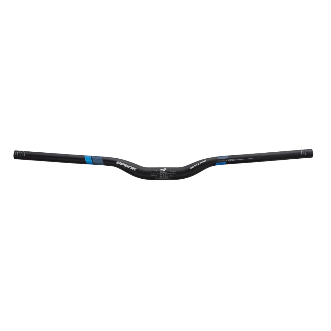 Manubrio SPANK SPIKE 800 VIBROCORE Rise 30mm 31.8/800mm Nero / Blu