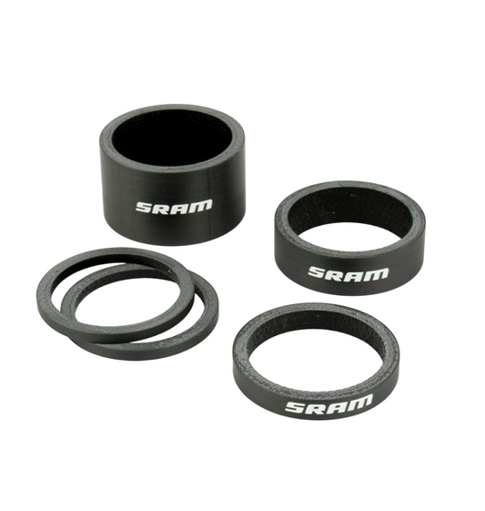 Distanziali SRAM Carbon Headset Nero/Bianco