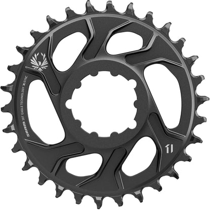 Corona Mono SRAM X-SYNC 2 EAGLE 12V Direct Mount Offset 4mm Nera