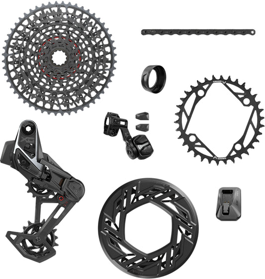Gruppo SRAM X0 EAGLE E-MTB 104BCD AXS T-TYPE 36 denti 10/52 USB-C