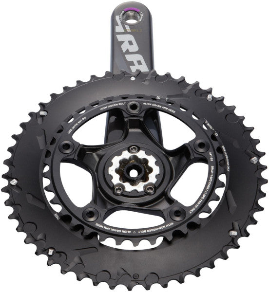 Guarnitura 11V SRAM FORCE 22 BB30 doppia 130 BCD