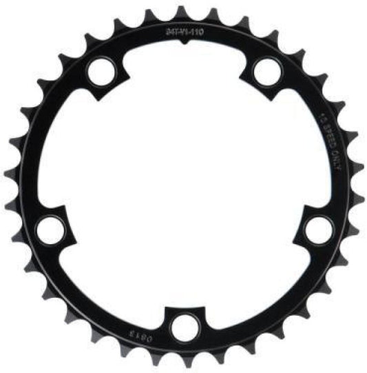 Ingranaggio SRAM Red PowerGlide 110 mm x 5 raggi 10V interno nero