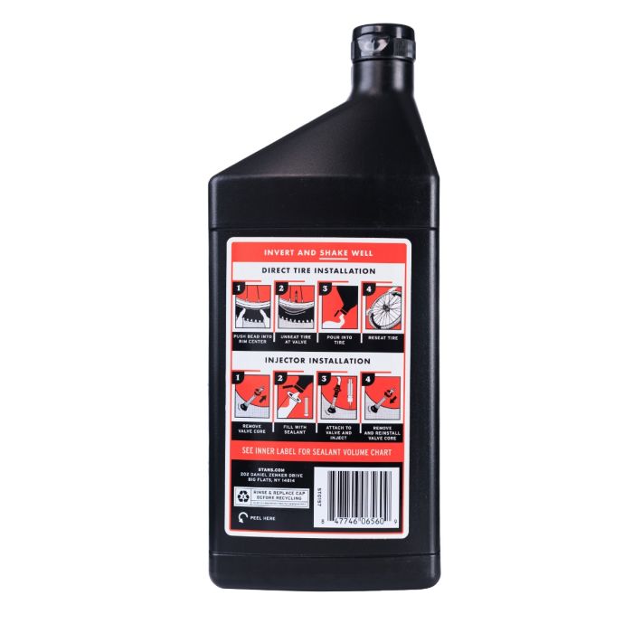 Liquido sigillante antiforatura STAN'S ORIGINAL 1 L - retro del flacone