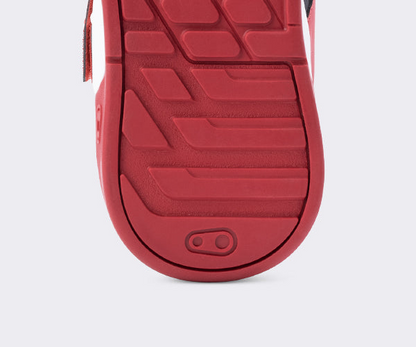 Scarpe MTB CRANKBROTHERS STAMP SPEED LACE FLAT Nere/Rosse/Bianche