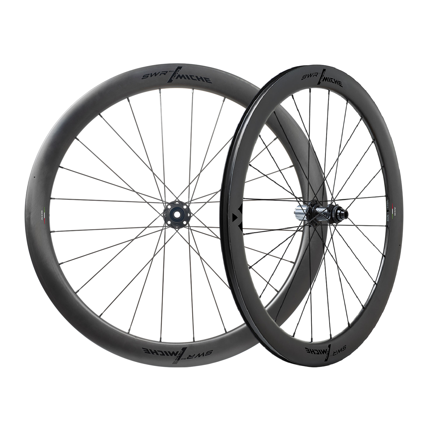 Coppia di ruote MICHE SWR EVO 50 DISC Tubeless Ready (Center Lock)