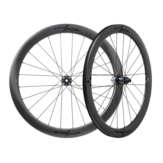 Coppia di ruote MICHE SWR EVO 50 DISC Tubeless Ready (Center Lock)