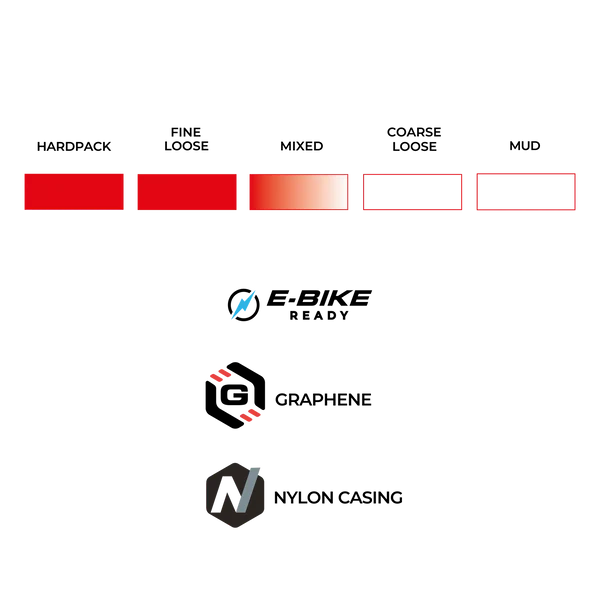 Pneumatico VITTORIA Syerra 29x2.6 Trail Graphene 2.0 Tubeless Ready Soft Nero