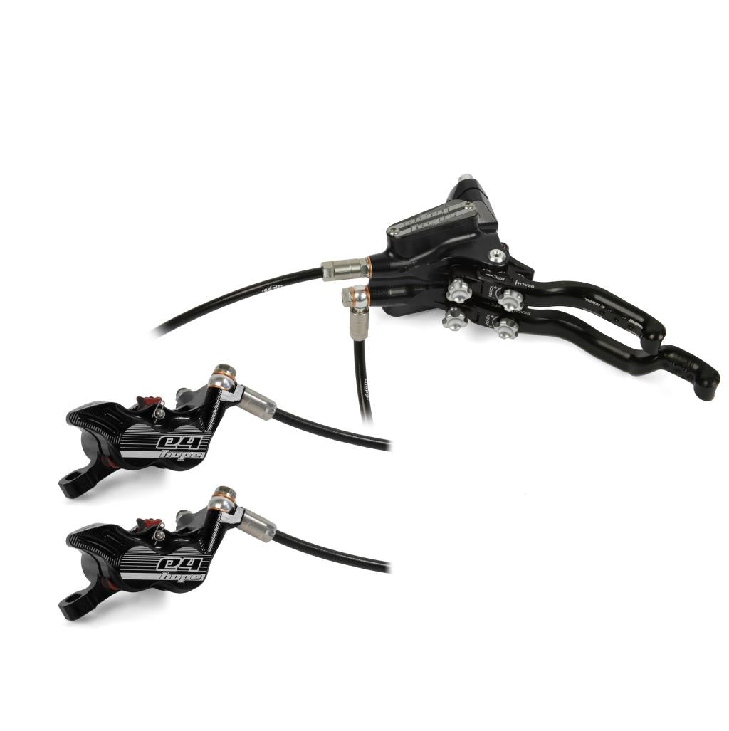 HOPE TECH 3 E4 DUO Doppio freno sinistro nero