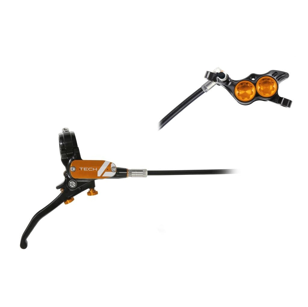HOPE TECH 4 E4 Freno posteriore Arancione