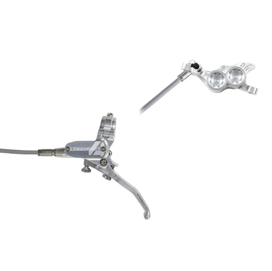 HOPE TECH 4 E4 Tubo freno aviazione anteriore Argento