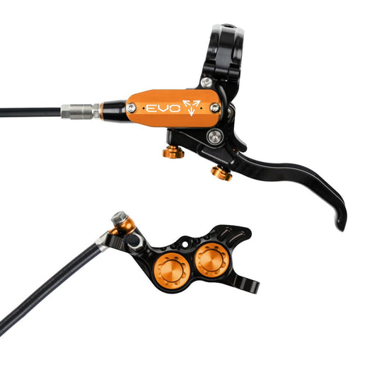HOPE TECH 4 EVO GR4 freno anteriore Nero/Arancione
