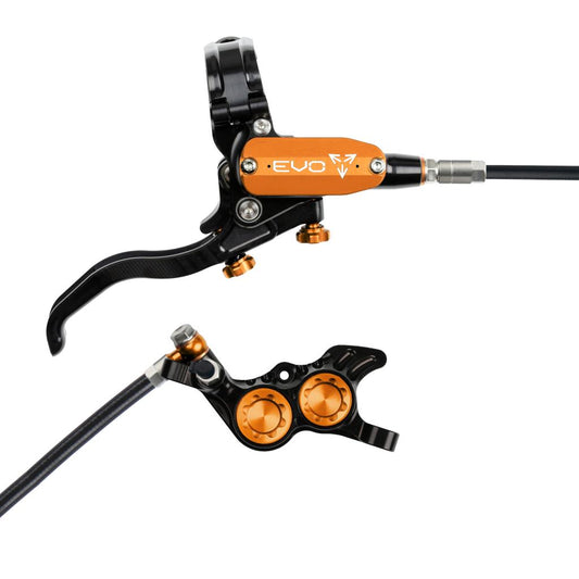 Freno posteriore HOPE TECH 4 EVO GR4 Nero/Arancione