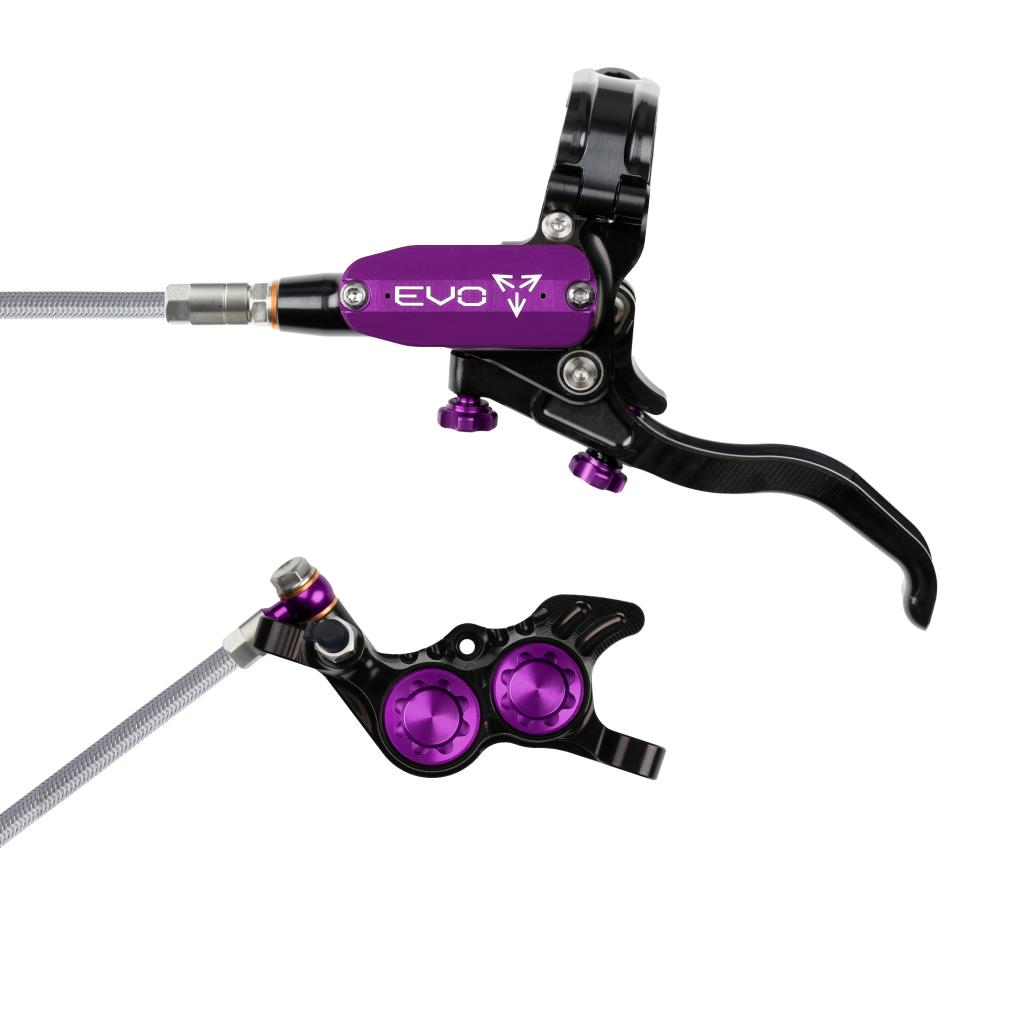 HOPE TECH 4 EVO GR4 Freno anteriore Aviation Nero/Viola