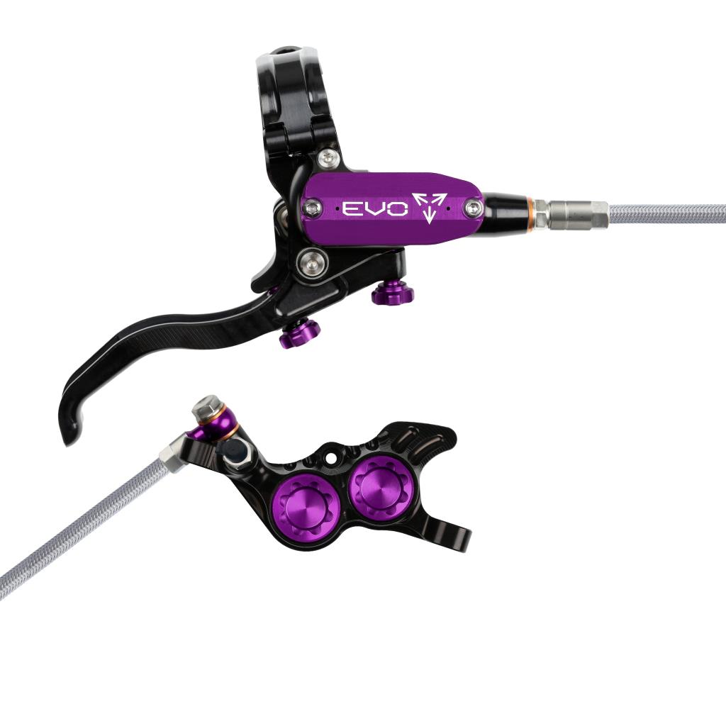 HOPE TECH 4 EVO GR4 Aviation Freno posteriore nero/viola