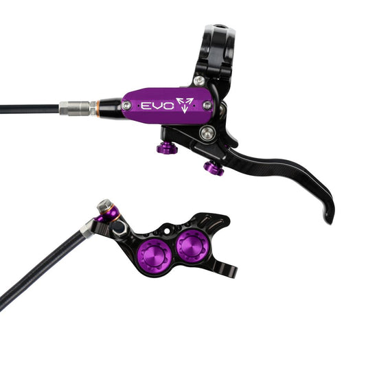 HOPE TECH 4 EVO GR4 freno anteriore Nero/Viola