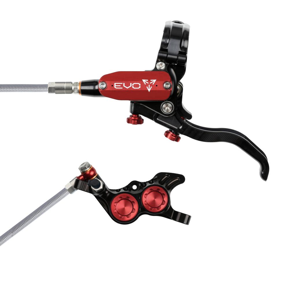 HOPE TECH 4 EVO GR4 Aviation freno anteriore Nero/Rosso
