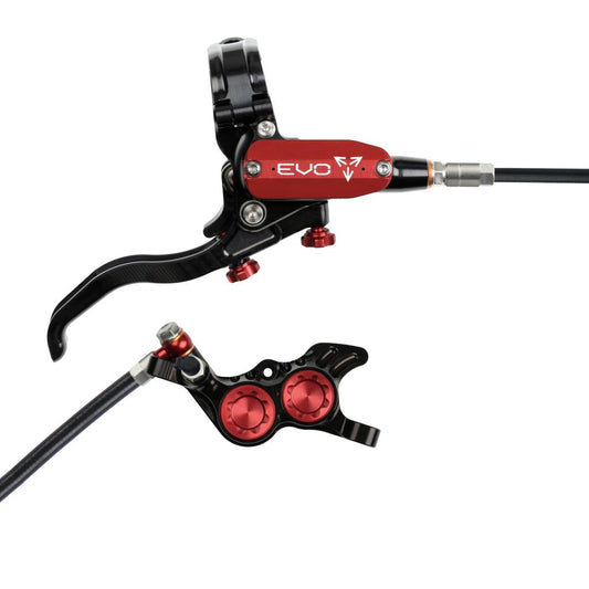 HOPE TECH 4 EVO GR4 freno posteriore nero/rosso